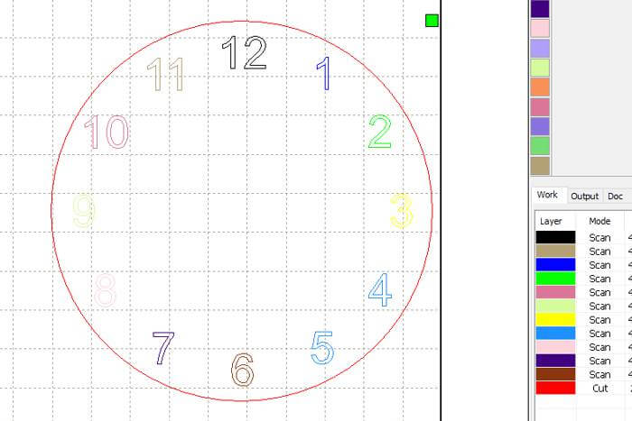 clock artwork