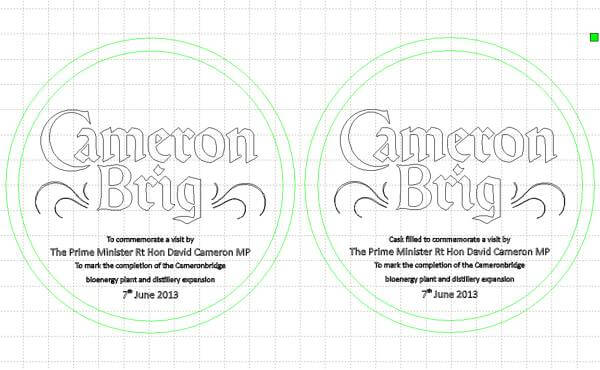 Cameron Brig artwork proofs