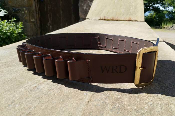 laser engraved cartridge belt